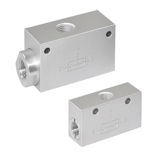 MINDMAN MVAS-6A - RC1/8, 1.5 MPA, Series MVA Shuttle Valve - Process Valves